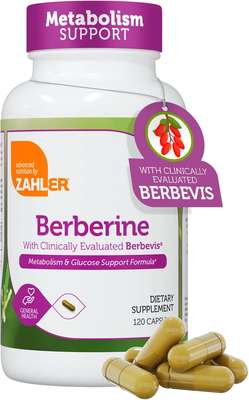 Zahler Berberine supplement bottle