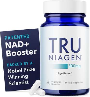 Tru Niagen NAD+ supplement bottle